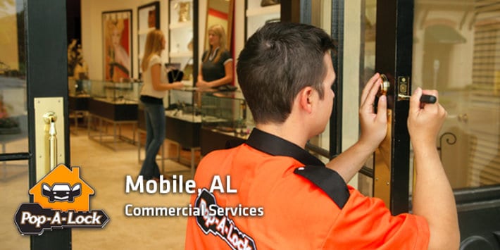 Pop-A-Lock Mobile, AL Commercial Services
