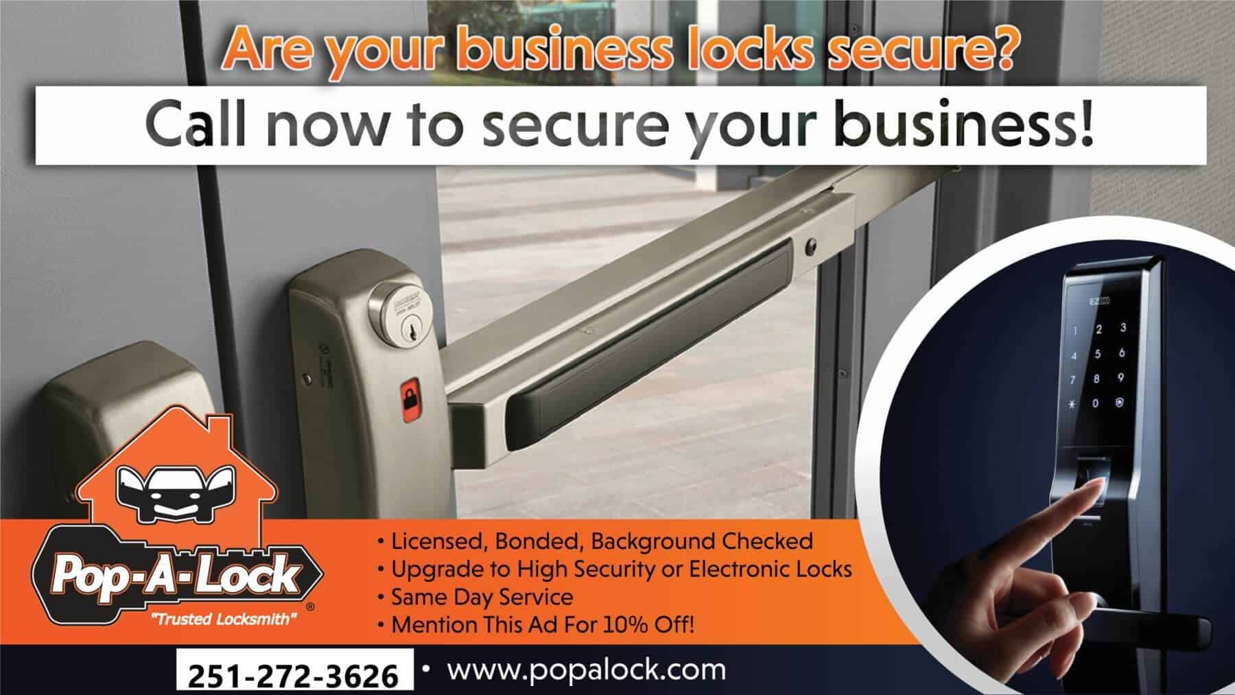 Pop-A-Lock Commercial Secure your business