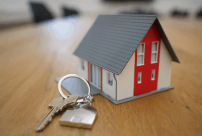 spare key outside home