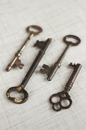 vintage keys