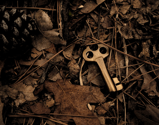 key on ground
