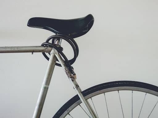 prepared with bike lock
