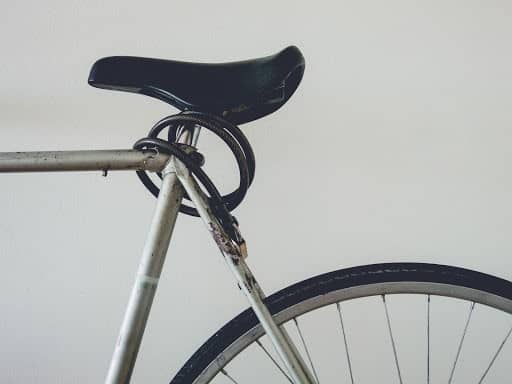 Prepared with bike lock prepared with bike lock